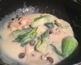 簡単！エビと青梗菜の豆乳クリーム煮作り方4写真