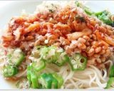 簡単！ネバネバキムチそうめん♪作り方4写真