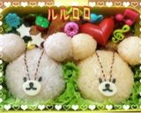 簡単！ルルロロ＊キャラ弁・遠足作り方6写真