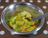 暑い日に♪食べラーキャベツの冷やしうどん作り方5写真