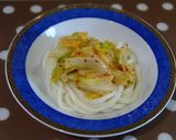 暑い日に♪食べラーキャベツの冷やしうどん作り方9写真
