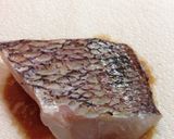 鯛の梅しそにんにく味噌漬け作り方5写真