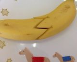 バナナの飾り切り…(o˘◡˘o)作り方3写真