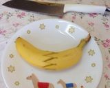 バナナの飾り切り…(o˘◡˘o)作り方5写真