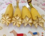 バナナの飾り切り…(o˘◡˘o)作り方6写真
