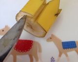 バナナの飾り切り…(o˘◡˘o)作り方8写真