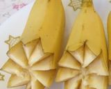 バナナの飾り切り…(o˘◡˘o)作り方11写真