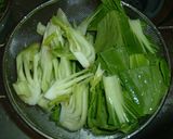 青梗菜のシンプル炒め作り方1写真