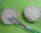 マフィンにあんこと甘栗乗せちゃいました作り方1写真