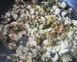 簡単混ぜるだけ!高菜と豆腐の炒め物作り方4写真