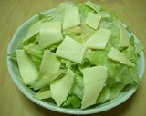 ポン酢でレタスのチーズ蒸し作り方3写真