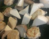 鶏つくねとエリンギのソテーＲＭマスタード作り方3写真
