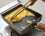 コク旨ミルク卵焼き作り方2写真