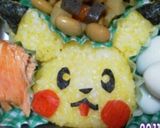 デコ弁当♪簡単すぎるピカチュウ作り方2写真
