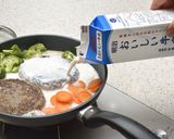 ミルク煮込みハンバーグ作り方5写真