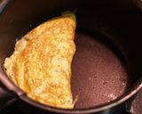 クレソンとツナのオムレツしめじソースがけ作り方4写真