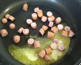 簡単とろ〜りオムライス♡ケチャップご飯作り方1写真