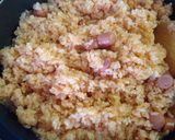 簡単とろ〜りオムライス♡ケチャップご飯作り方4写真