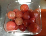 ミニトマトのマーマレードと梅のマリネ作り方2写真