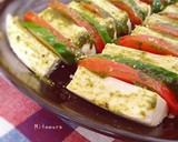 絹豆腐ときゅうりとトマトのサラダ作り方3写真