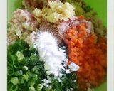 ピーマンの肉詰め*ネギおろしダレ*作り方3写真