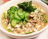 簡単♡きゅうりとさば缶で冷や汁風そうめん作り方8写真