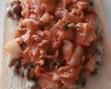 納豆キムチーズトースト作り方2写真