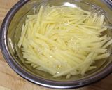 小エビとジャガイモのパリパリチーズ焼き作り方2写真