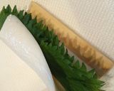 さっぱりピリリ☆梅しそ板わさ作り方3写真