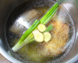 半熟卵と・・・、豚の角煮。作り方5写真