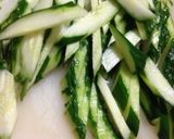 きゅうりと薄揚げのお浸し作り方1写真