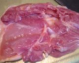 鶏ももステーキ 新玉ねぎ照り焼きソース作り方1写真