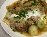豚カツのおいしい食べ方☆卵とじ♪作り方9写真