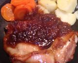 鶏ももステーキ 新玉ねぎ照り焼きソース作り方6写真