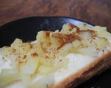 レンジでリンゴトースト作り方3写真