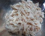 酸っきりササミとほうれん草のナムル風作り方1写真