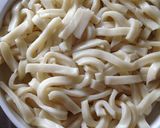 簡単＆時短☆モチモチうどんグラタン♪作り方5写真