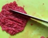 ♡鶏ササミの梅しそロール巻き♡作り方1写真