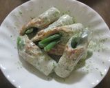 いんげん入り✿ちくわの磯部揚げ作り方3写真