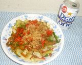 パパのホルモン焼きそば作り方5写真