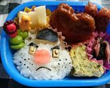 妖怪ウォッチ☆簡単キャラ弁☆おにぎり侍作り方5写真