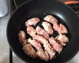 カツ玉風豚玉丼！作り方3写真