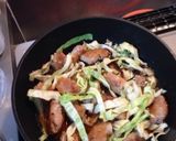カツ玉風豚玉丼！作り方4写真