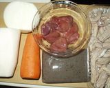 おつまみ☆モツ煮込み作り方1写真