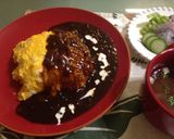 簡単とろ〜りオムライス♡ケチャップご飯作り方11写真
