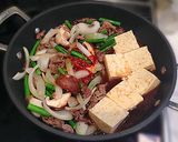 スタミナ肉豆腐～プルコギ風作り方6写真