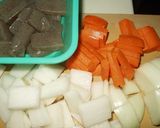 おつまみ☆モツ煮込み作り方3写真