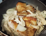 チキンときのこの中華風クリーム煮作り方4写真