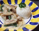 チキンときのこの中華風クリーム煮作り方6写真