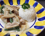 チキンときのこの中華風クリーム煮作り方6写真